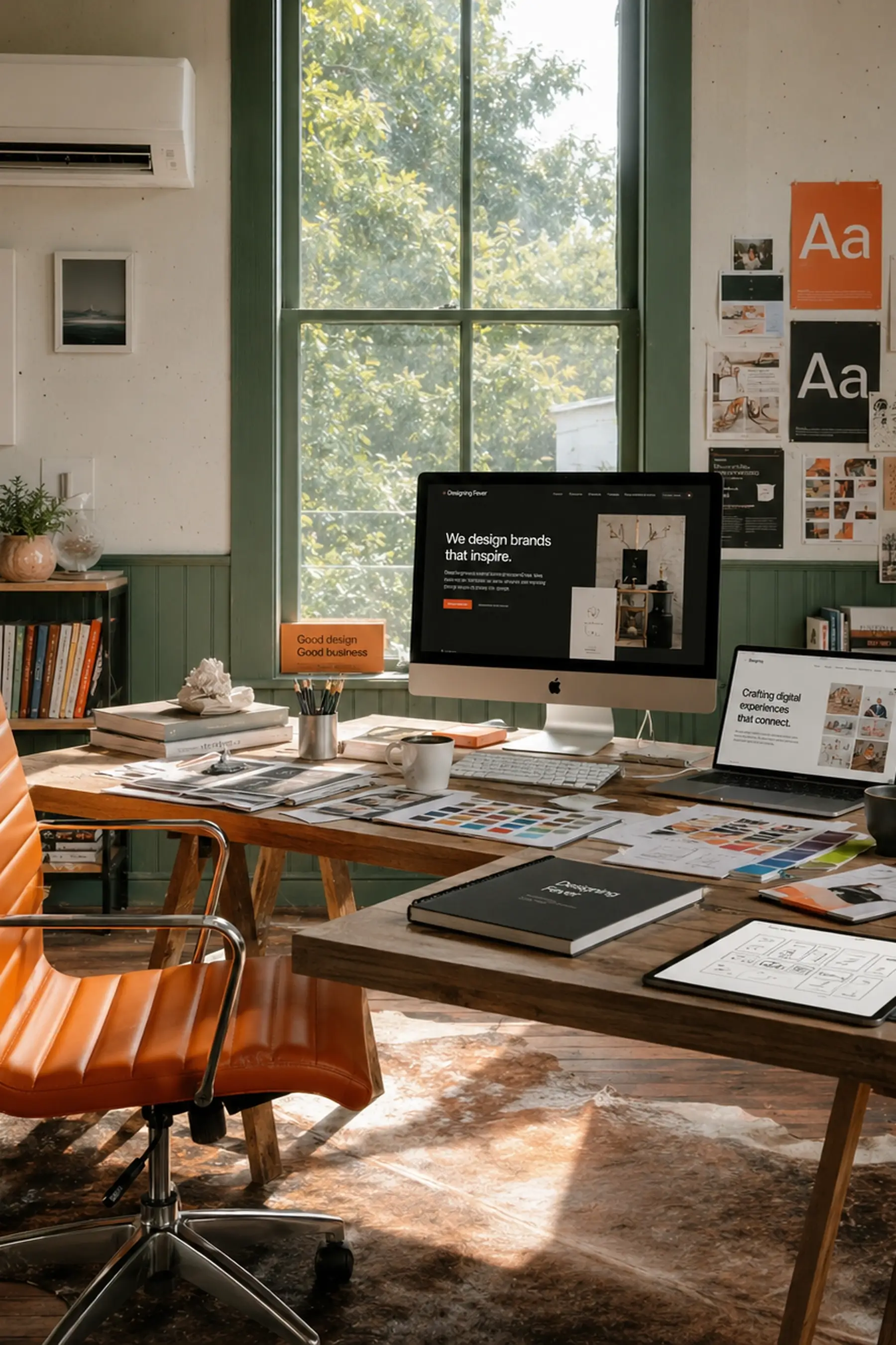 Designing Fever creative studio for web design and brand production